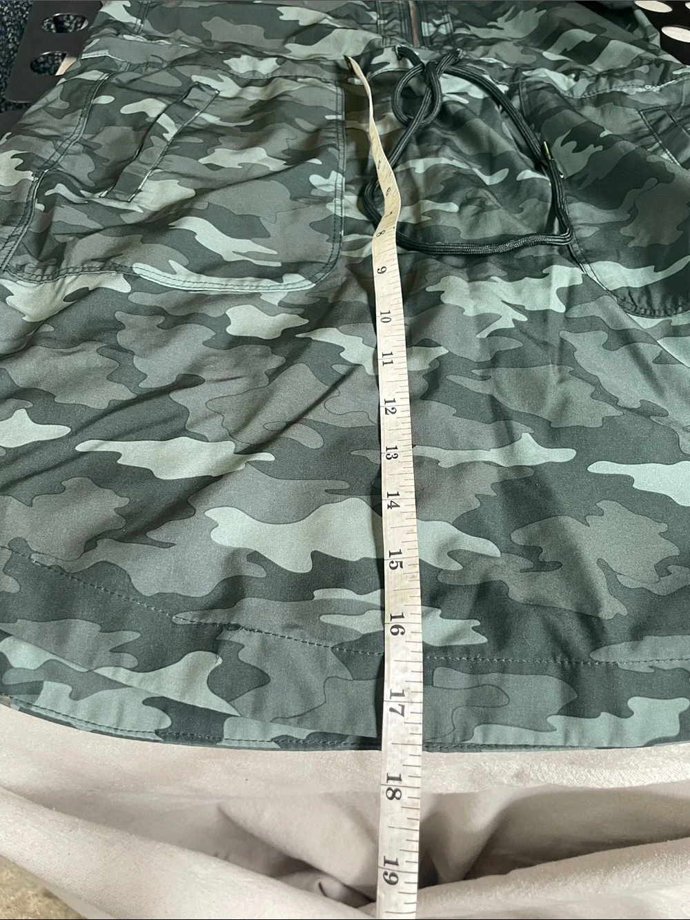 Kyodan Outdoor Camo Zip Front Dress w/ Built-In Shorts Size Medium - Picture 9 of 9